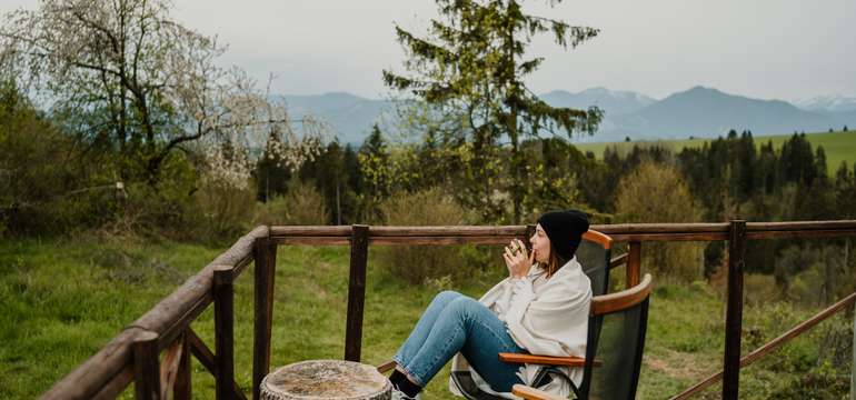 Z terasy si naviac vychutnáte pohľad na takmer celé Nízke Tatry, od Kráľovej hole po Chopok
