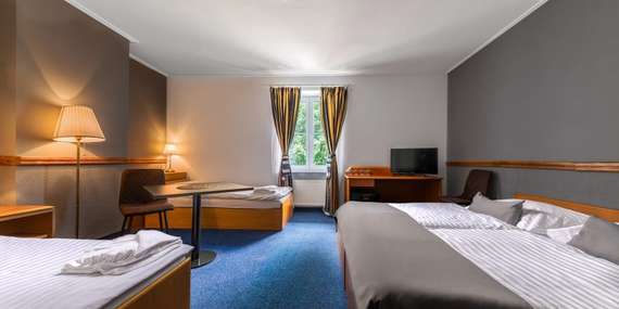 Rodinný hotel Carl Inn**** v Praze se snídaní, vstupem do muzea a pobytem pro dítě do 3 let zdarma/Praha