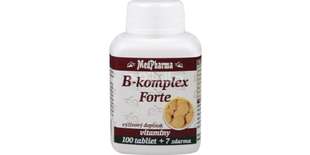 MedPharma B-komplex Forte 100+7 tbl zadarmo