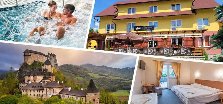 Oravský hrad, AquaRelax Dolný Kubín, Kubínska Hoľa - tipy na zážitky počas pobytu