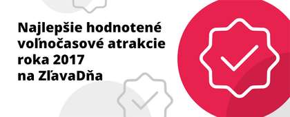 Pozrite si voľnočasové atrakcie s najlepšími hodnoteniami na ZľavaDňa za rok 2017
