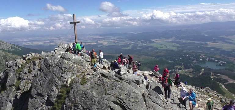 Výstup na Mlynické Solisko