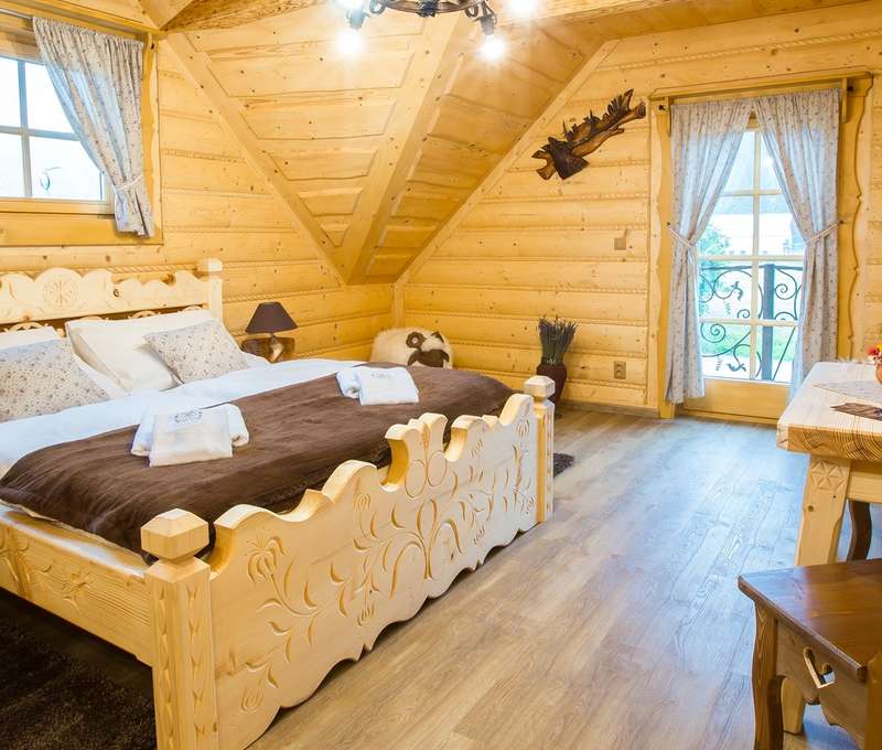Izba Design v penzióne Zbojnícka koliba v Oravskej Jasenici