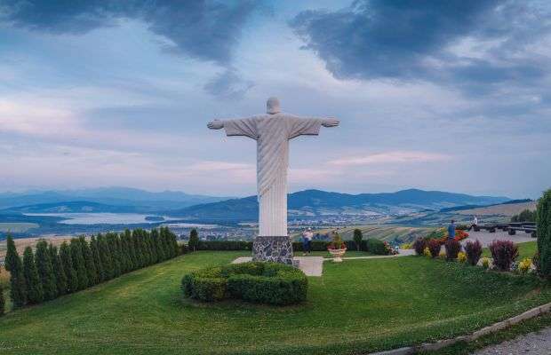 socha krista pri obci klin - tip na vylet na orave