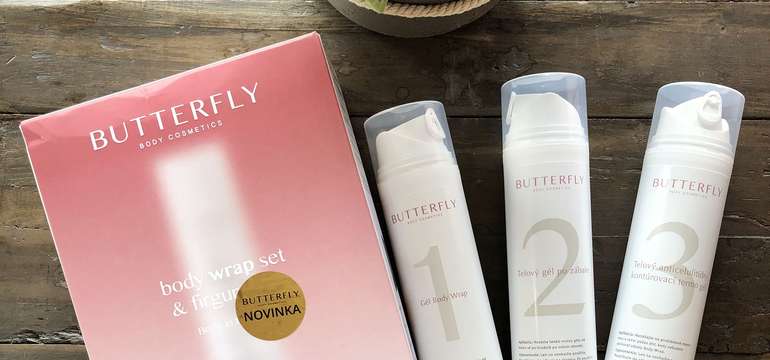Butterfly Body Wrap Set na telové zábalové ošetrenie