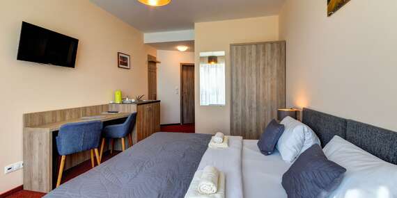 Novovybudovaný apartmánový komplex Čerešňový sad pod južnými svahmi Vysokých Tatier/Poprad - Mengusovce