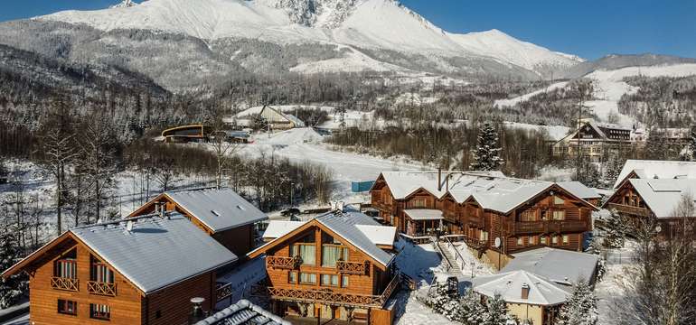 Cottage CEDER sa nachádza priamo pri zjazdovke