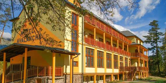 Rodinný hotel Avalanche*** s privátnym wellness a polpenziou v malebnej obci Štôla priamo pod Gerlachom/Vysoké Tatry