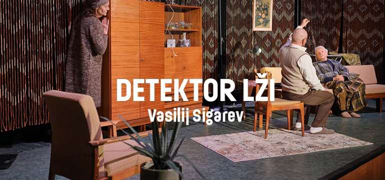 Vstupenka na drsnú komédiu Detektor lži v SUD - Slovenskom umeleckom dvore v Petržalke