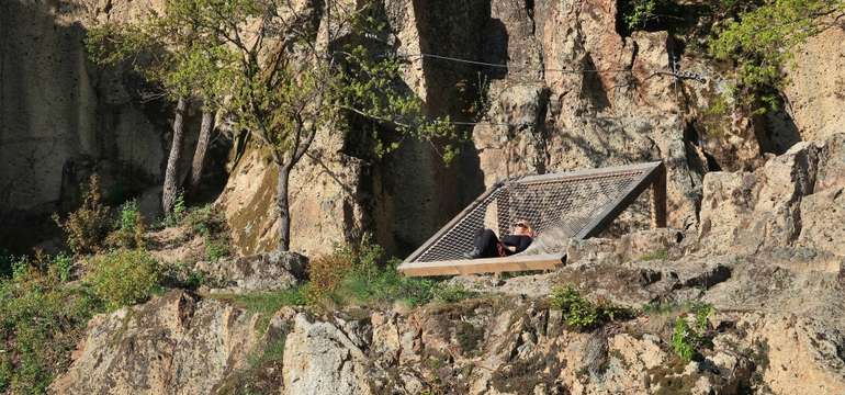 Via Ferrata Megyer-hegyi v Maďarsku 