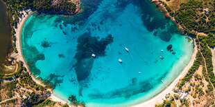 Nádherná scenéria ostrova Korzika