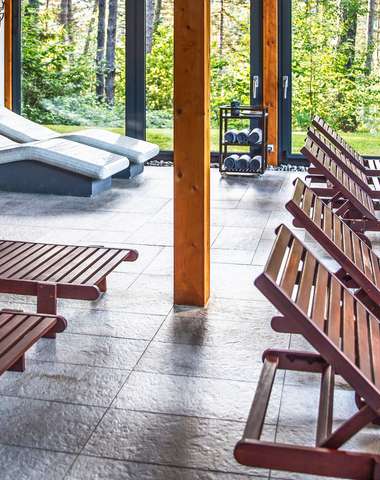 Wellness: Načerpajte silu v príjemnej relaxačnej zóne s výhľadom do prírody