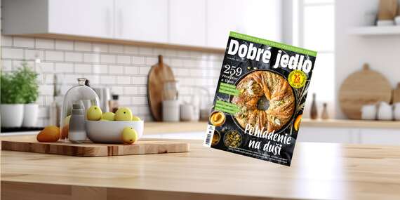 BLACK FRIDAY: Ročné predplatné mesačníka DOBRÉ JEDLO/Slovensko