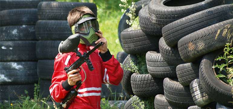 Paintball v zábavnom areáli
