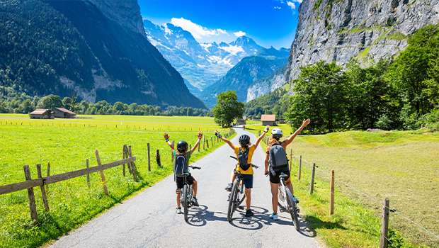 rodinná cyklistaika na slovensku