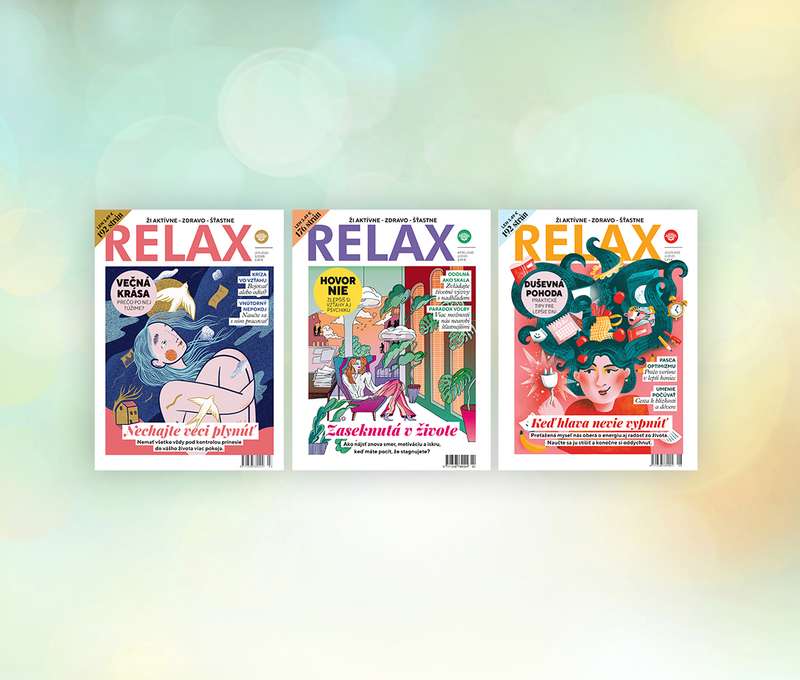 RELAX – Ročné predplatné pre ženy, ktoré chcú žiť aktívne a zdravo