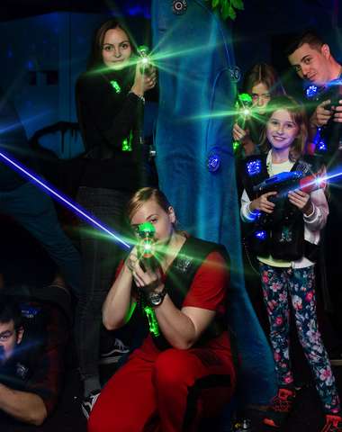 Laser game vrátane zapožičania vybavenia