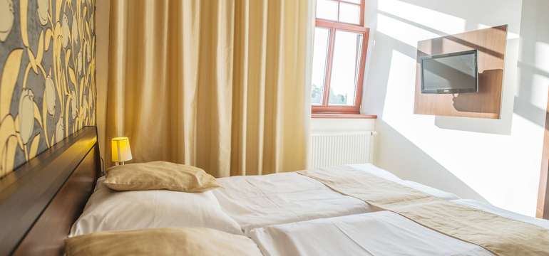 Všechny pokoje jsou zařízené s důrazem na pohodlí hostů