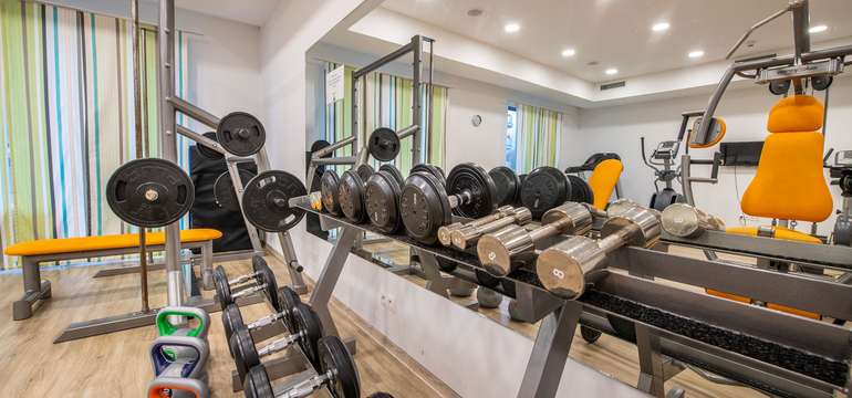 Fitness centrum v hoteli PANORAMA**** v Trenčianskych Tepliciach