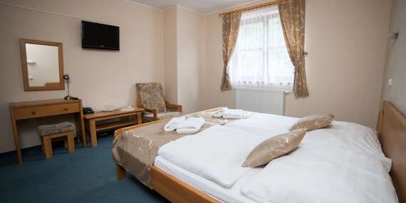 Hotel Gobor Vitanová *** v pokojnom prostredí Západných Tatier s polpenziou a neobmedzeným wellness/Vitanová