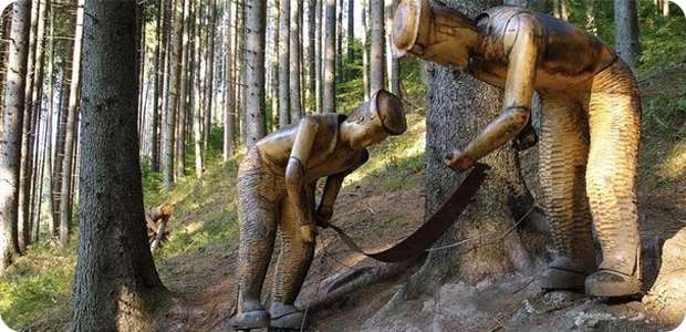 Lesnícky skanzen Vydrovo