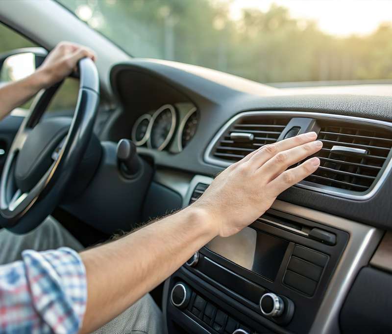 Plnenie klimatizácie a čistenie ozónom v autoservise AGROTEC v Lamači