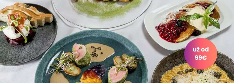 košice wellness večera jedlo