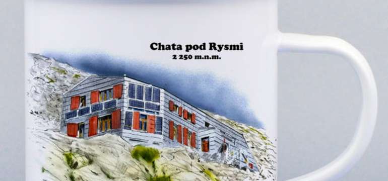 Turistický smaltovaný hrnček