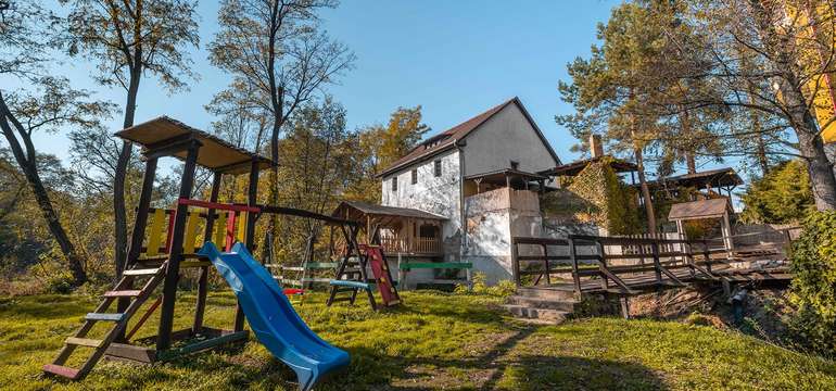 Penzión U Mlynárky myslí aj na deti - detské ihrisko
