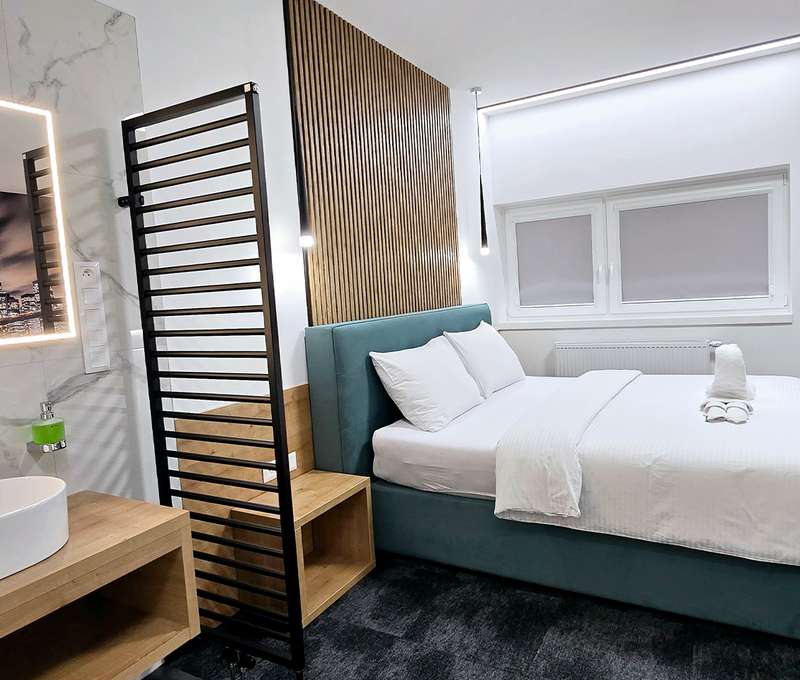 Mezonetový apartmán v komplexe Salón MISSEN - spodná spálňa