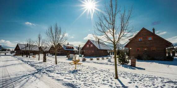 Dovolenka na Liptove v dreveniciach Sojka resort s kapacitou až 6 osôb/Liptov – Malatíny