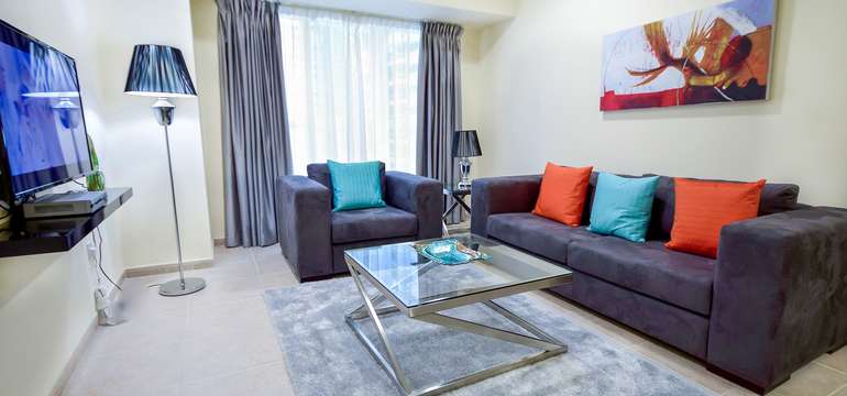 Každý apartmán je štýlovo zariadený