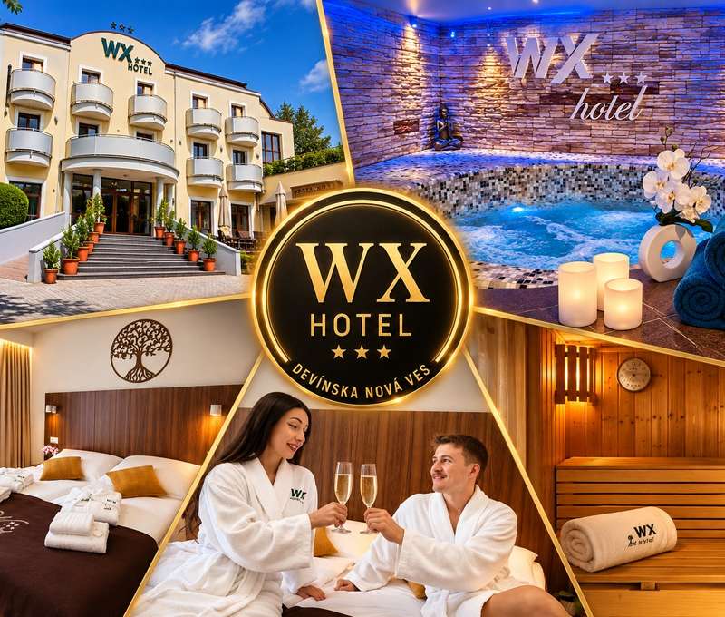 WX Hotel*** s wellness v Bratislave