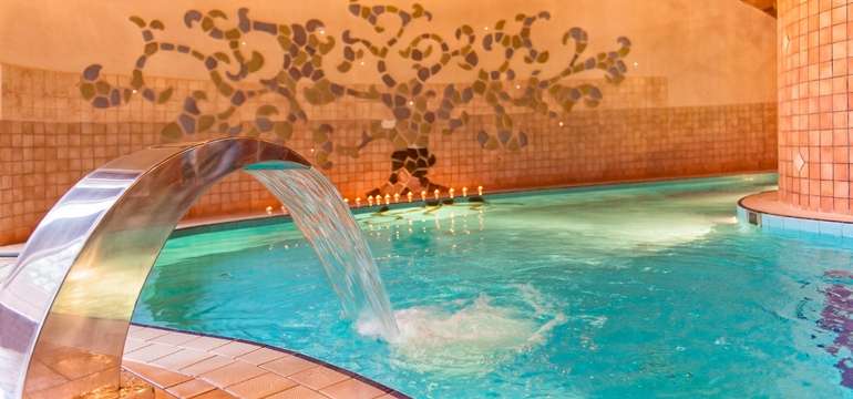 Kompletne vybavená wellness zóna