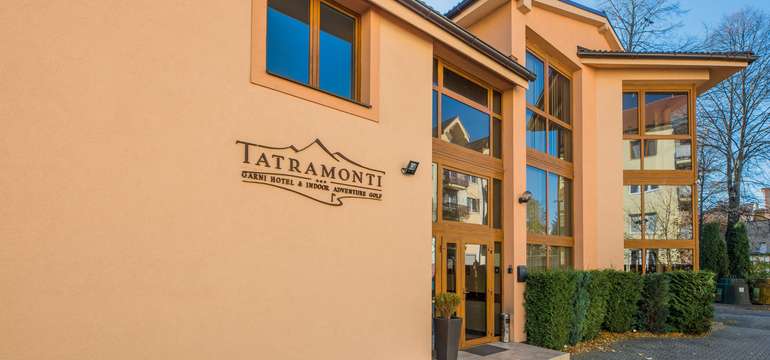 Hotel TATRAMONTI*** je situovaný v príjemnej a pokojnej lokalite Popradu