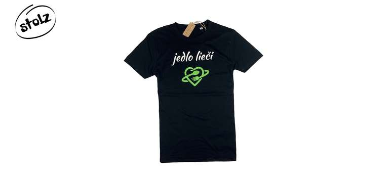 Dámske tričko "Jedlo lieči"