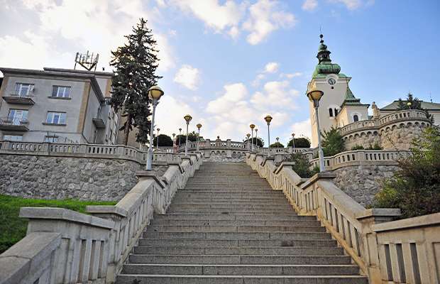 katedrala ruzomberok - schody