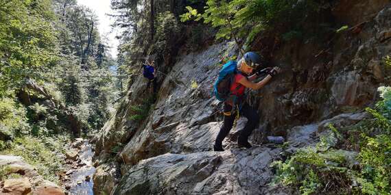 Prvá slovenská via ferrata v Malej Fatre s horským sprievodcom/Slovensko