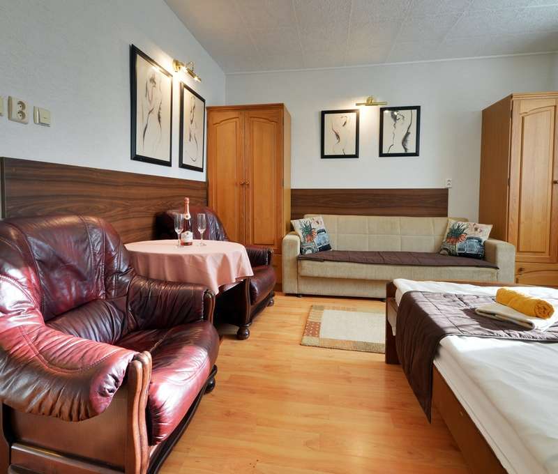 Štúdio PREMIUM s rozlohou 31 m² a manželskou posteľou