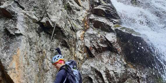 Prvá slovenská via ferrata v Malej Fatre s horským sprievodcom/Slovensko