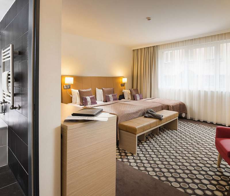 V hotelu Bo33**** v Budapešti na vás čeká stylový Superior pokoj