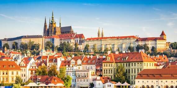 Praha s ubytováním až na 3 dny v hotelu Golden Golem pro 2 osoby se snídaní a poukazem na večeři s platností do června 2022/Praha