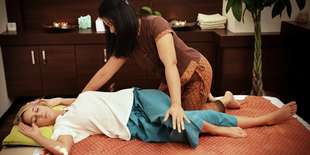 Tradičná alebo kokosová masáž v Samoi Thai Massages