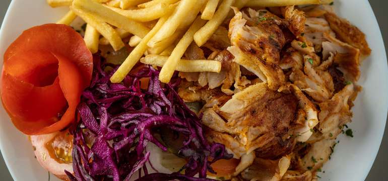 Kebab tatier s hranolkami Papa Turkish
