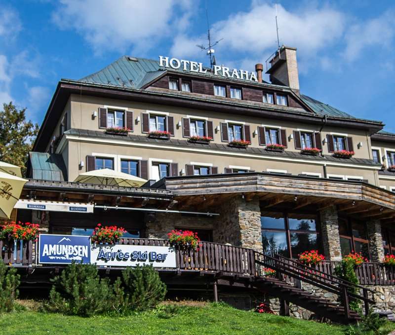 Hotel Praha**** v samém centru Špindlerova Mlýna