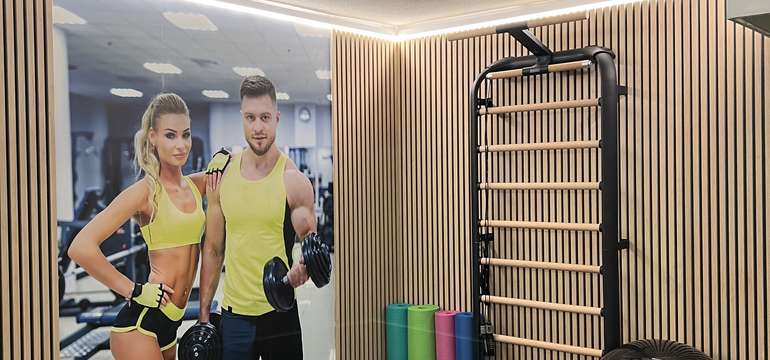 Novo-zrekonštruovaná fitness zóna