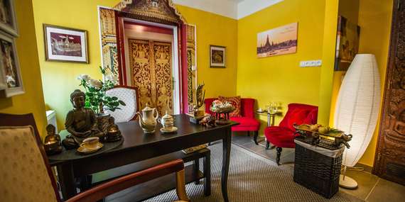 Thajská olejová masáž v 10 rokov overenom Thai Massage Chang na Obchodnej – s parkovaním/Bratislava – Staré Mesto