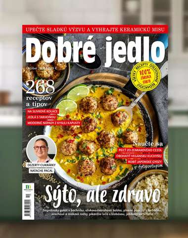 Ročné predplatné mesačníka DOBRÉ JEDLO