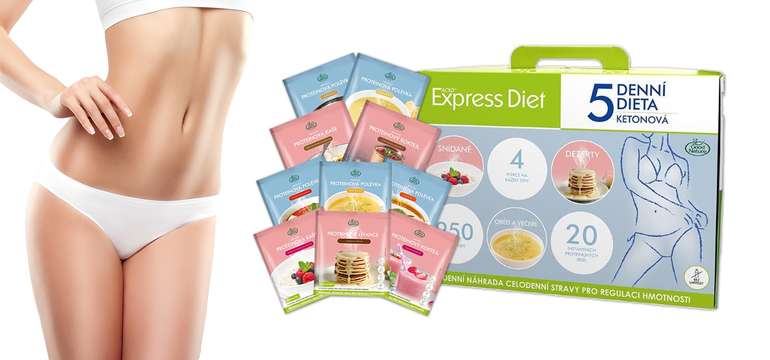 Proteínová diéta Express Diet funguje na princípe ketózy