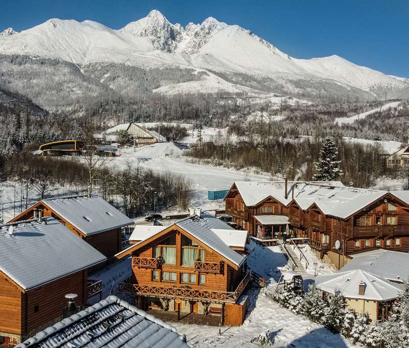 Cottage CEDER sa nachádza priamo pri zjazdovke